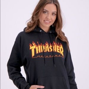 Black Thrasher Hoodie